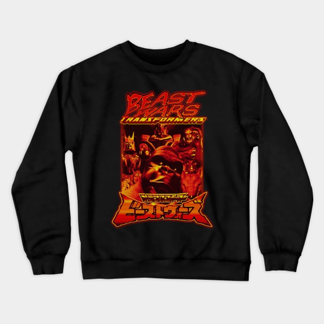 Beast Wars, Classic 90's TV (Version1) Crewneck Sweatshirt by The Dark Vestiary